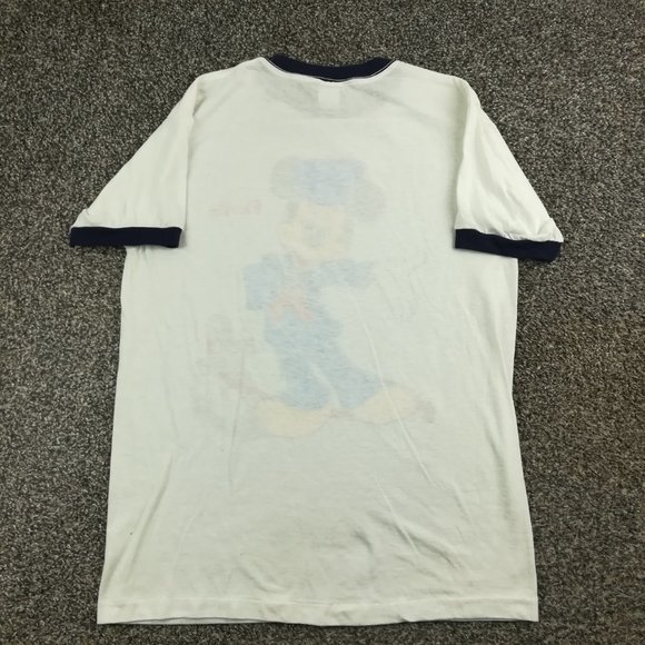 Vintage Mickey Mouse Florida T-Shirt Sailor Nautical Sailing Sherry Mens Large - Picture 5 of 11